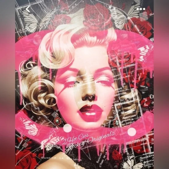 Custom tees/canvases by Rockin' hot Originals tees $50 canvases