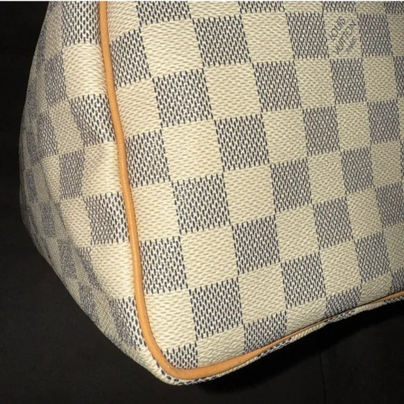 Authentic Louis Vuitton Damier Azure Speedy 30