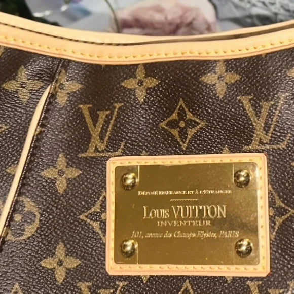 Authentic Louis Vuitton Monogram Galliera PM