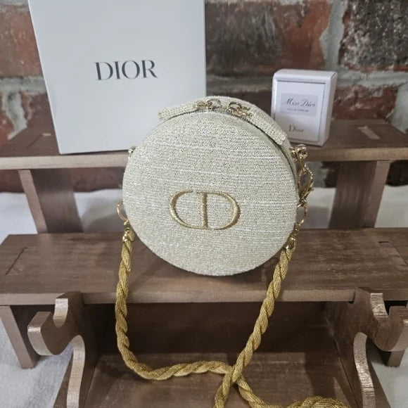 Dior Mini Bag in Cream and Gold LAST MARKDOWN!!