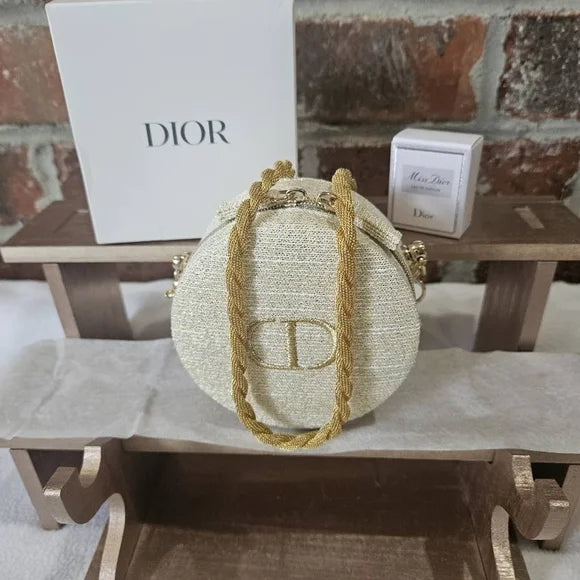 Dior Mini Bag in Cream and Gold LAST MARKDOWN!!