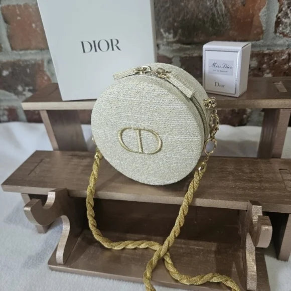 Dior Mini Bag in Cream and Gold LAST MARKDOWN!!