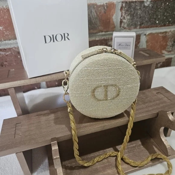 Dior Mini Bag in Cream and Gold LAST MARKDOWN!!