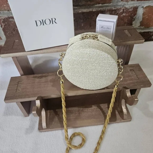 Dior Mini Bag in Cream and Gold LAST MARKDOWN!!