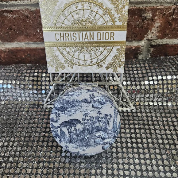 Dior Around The World Round Zippered Pouch With Miss Dior Perfume