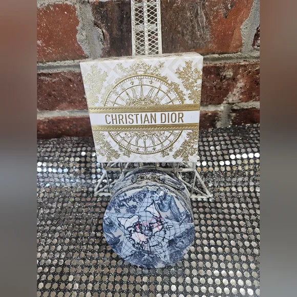 Dior Around The World Round Zippered Pouch With Miss Dior Perfume