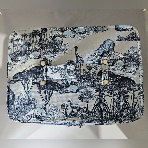 Dior Aroun T e Wor Zippered Large Train Case with Luxury Samples