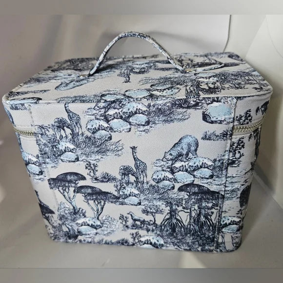 Dior Aroun T e Wor Zippered Large Train Case with Luxury Samples