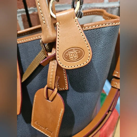 Dooney & Bourke Blueish Green Tan Women's Bag Set