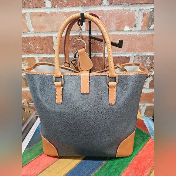 Dooney & Bourke Blueish Green Tan Women's Bag Set