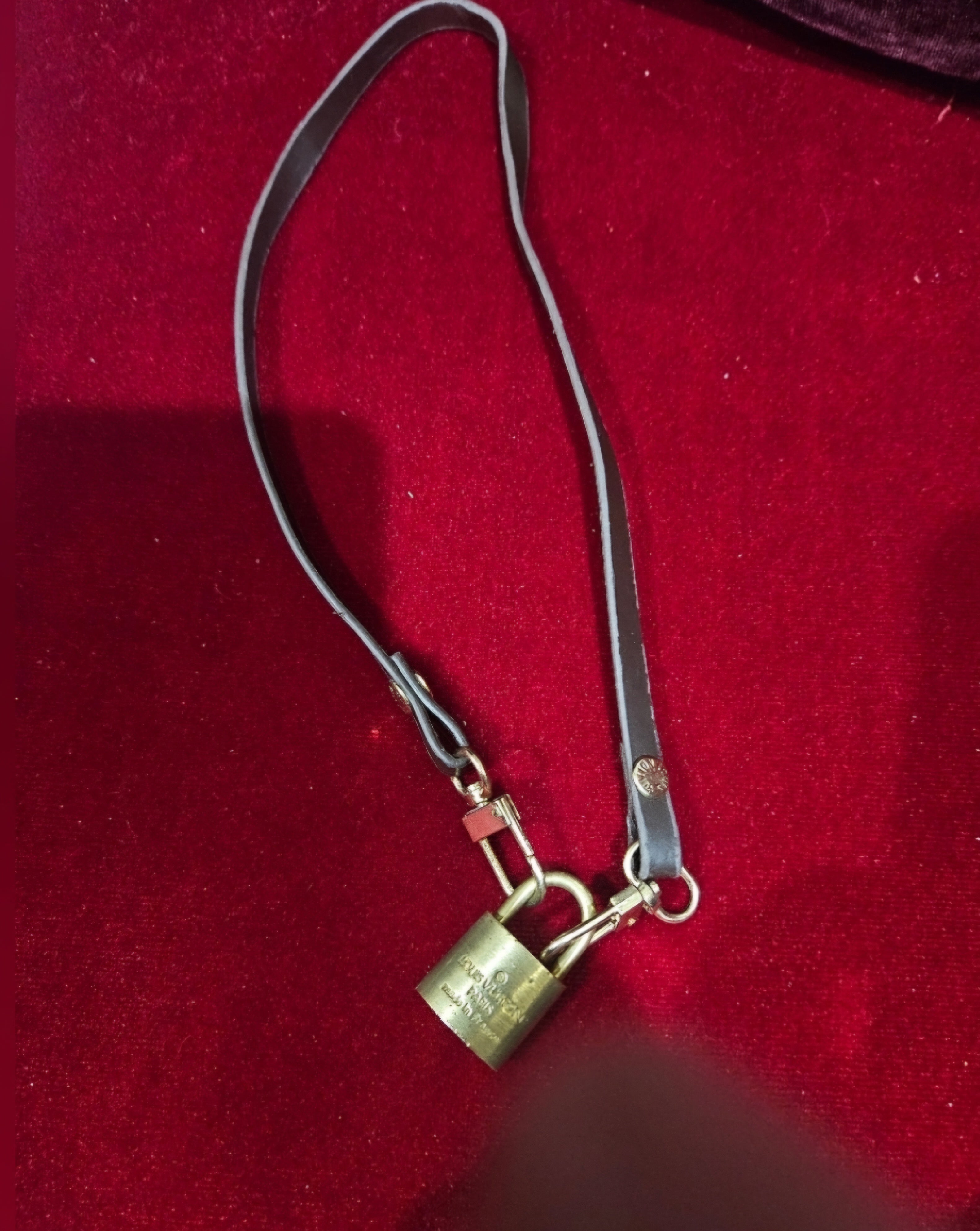 Louis Vuitton Lock #318 necklace