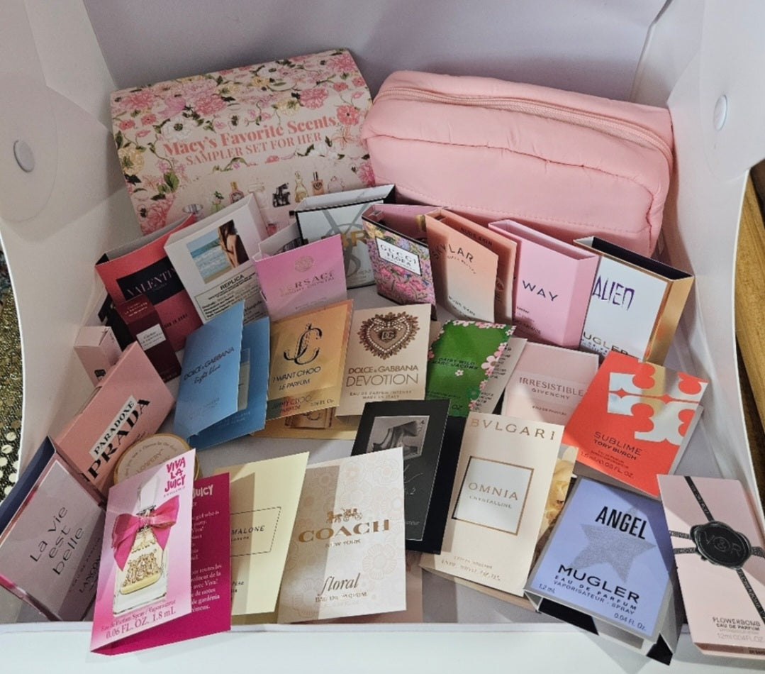 Macy's Floral perfume discovery set