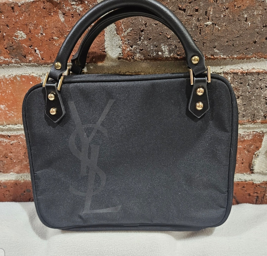 Ysl Makeup Bag with Custom Handles