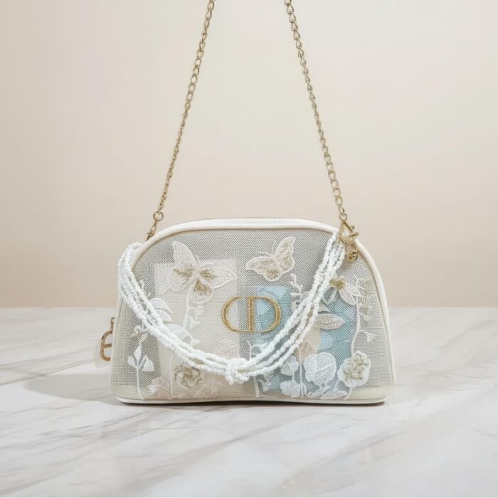 Dior Mesh with Embroidered Bag