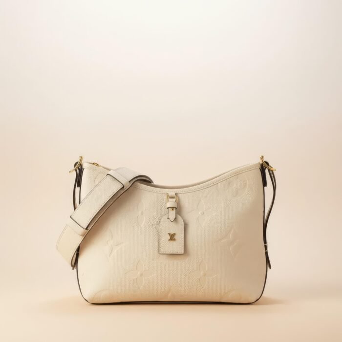 LOUIS VUITTON CARRY ALL PM WHITE