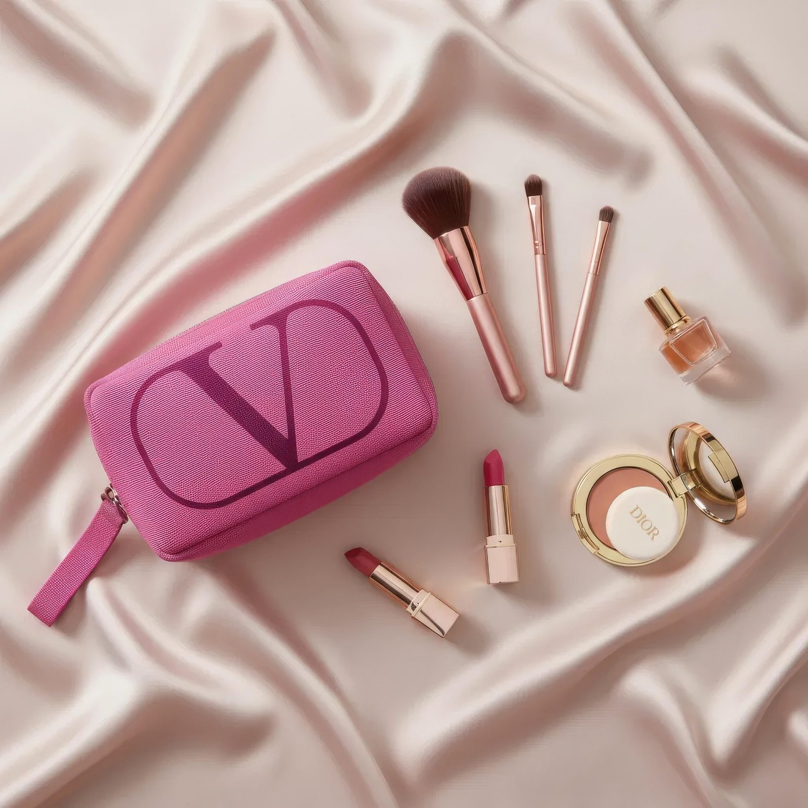 cosmetic and makeup bag banner